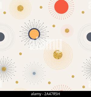 Abstract Seamless geometric pattern. Vector Illustration Stock Vector