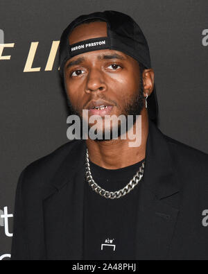 10 October 2019 - Santa Monica, California - 6lack. 2019 City of Hope Spirit of Life Gala held at Barker Hangar. Photo Credit: Billy Bennight/AdMedia/Mediapunch Stock Photo