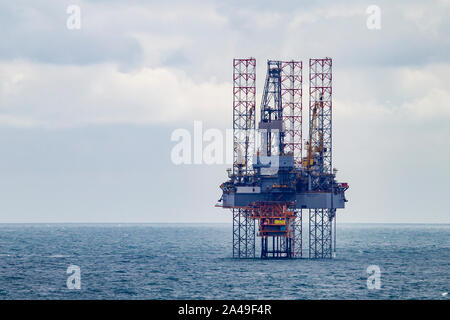 Borr Drillings Prospector 5.  Port Vila, North Sea Oil Rig. Stock Photo