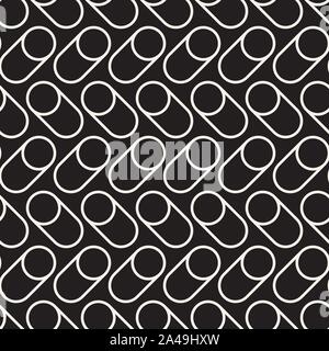Vector seamless pattern. Modern stylish abstract texture. Repeating geometric tiles Stock Vector