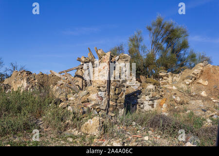 Rural Derelict House, Spain Stock Photo