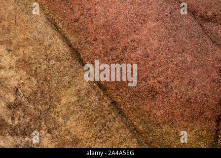 Sedimentary sandstone textured and coloured background Stock Photo