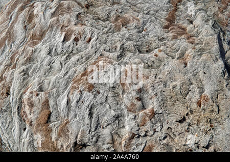 Sedimentary sandstone textured and coloured background Stock Photo