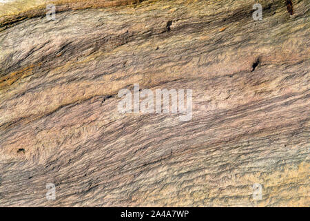 Sedimentary sandstone textured and coloured background Stock Photo