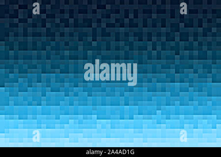 Light blue fading pixel square modern abstract background pattern ...