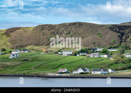 Uig Skye, Scotland from the Tarbert Ferry, UK Stock Photo