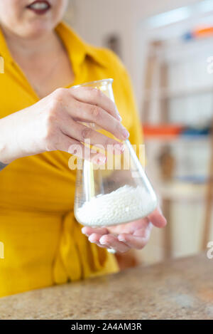 Ingredients to make Homeopathic remedies Stock Photo