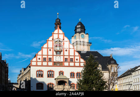 Plauen in East Germany Stock Photo