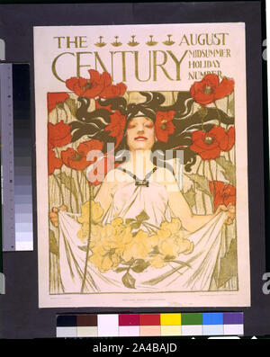 The August Century. Midsummer holiday number / designed by J.C. Leyendecker. Stock Photo