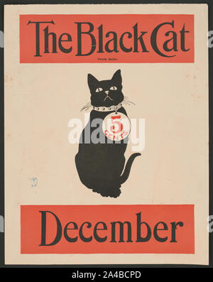 The Black Cat, December Stock Photo