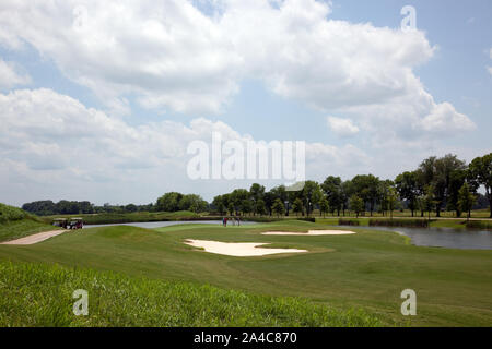 The Robert Trent Jones Golf Trail at The Shoals, Muscle Shoals, Alabama Stock Photo