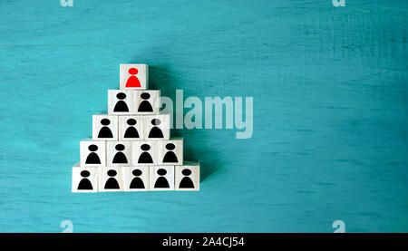 Concept Human resources search block wooden on background Stock Photo