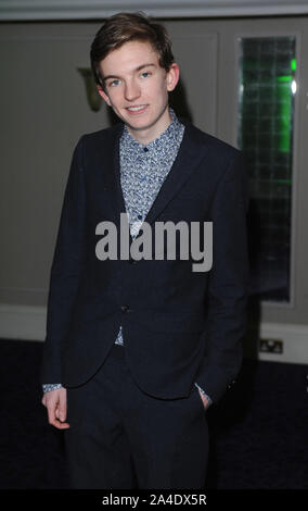Photo Must Be Credited ©Kate Green/Alpha Press 077037 24/03/2013 Bill Milner at the Jameson Empire Film Awards 2013 held at the Grosvenor Hotel in London Stock Photo