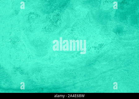 Mint marble texture. Natural patterned stone for background, copy space and design. Trendy green and turquoise color. Abstract marble stone surface Stock Photo