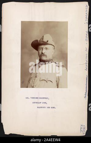 Theodore Roosevelt in Rough Riders uniform) - Arthur Hewitt, East ...