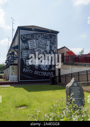 The Civil Rights Mural, Derry/londonderry, Northern Ireland