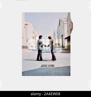 Pink Floyd - original vinyl album cover - Wish You Were Here - 1975 Stock Photo