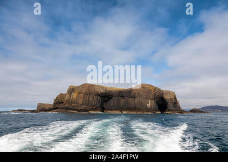 staffa island near mull in scotland Stock Photo