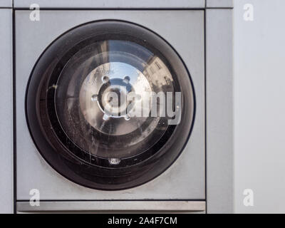 Access control on a door Stock Photo