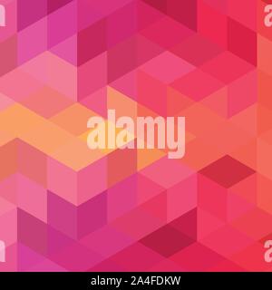 Hexagon mesh vector background. Geometric design stylized polygons. Trendy pattern of hexagonal colors for banner or cover. Honeycombs form a mosaic b Stock Vector