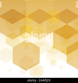 Layout for advertising, template for the brand. Idea for business, design, decoration. Golden, yellow brown shades Stock Vector