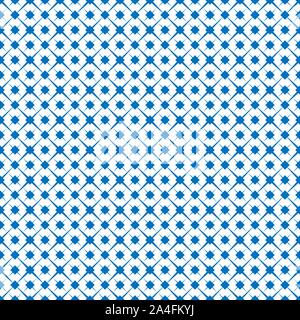 Abstract seamless geometric background. Blue rays and squares on a white background. A practical solution for textiles, packaging and Wallpaper. Stock Vector