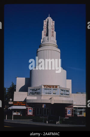 Tower Theater, Sacramento, California Stock Photo