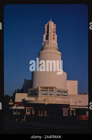 Tower Theater, Sacramento, California Stock Photo