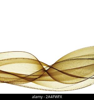Abstract vector of brown lines and waves Stock Vector