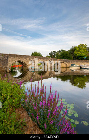 East Farleigh Bridge is a Grade 1 listed medieval bridge across the ...