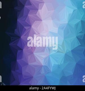 Dark Pink, Blue vector cover with set of hexagons. Illustration of colored hexagons on white surface. Stock Vector