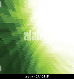 Green Polygonal Mosaic Background, Creative Design Templates. eps 10 Stock Vector