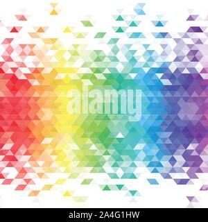 Colorful Grid Mosaic Background, Creative Design Templates Stock Vector