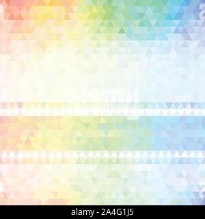 abstract background consisting of triangles Stock Vector