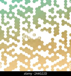 pastel hexagon background. polygonal style Stock Vector