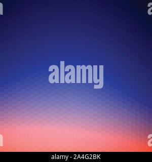 abstract vector background. blue pink hexagons. polygonal style Stock Vector