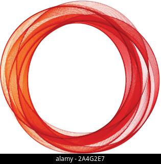 Vector background. Colored circles. chaotic arrangement - Vektorgrafik Stock Vector