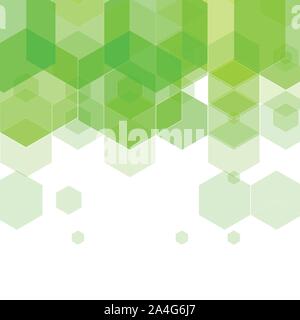 simple colorful background consisting of hexagons Stock Vector