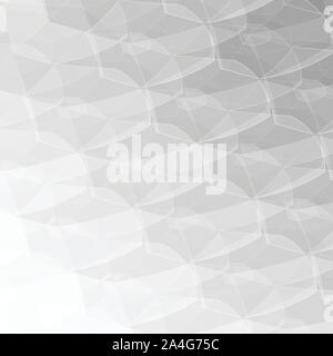 Light Silver, Gray vector shining hexagonal pattern. Shining colored illustration in a Brand new style. The textured pattern can be used for backgroun Stock Vector