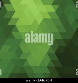 Light Green vector blurry hexagon pattern. Creative illustration in halftone style with gradient. Brand new style for your business design. Stock Vector