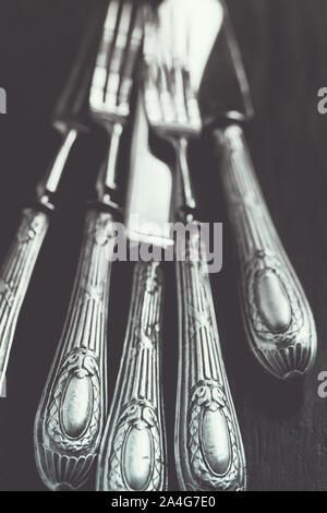 Vintage cutlery Stock Photo