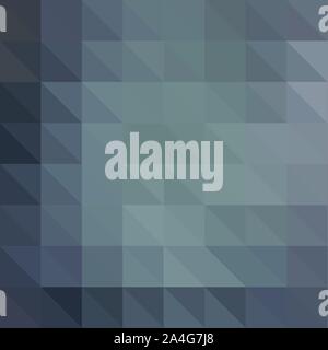 Dark gray polygonal illustration, which consist of triangles. Geometric background in Origami style with gradient. Triangular design for your business Stock Vector