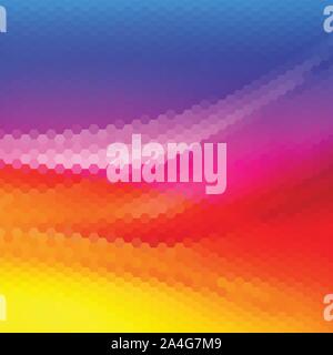 colorful color hexagon image. colorful color hexagon image. abstract vector background. Stock Vector