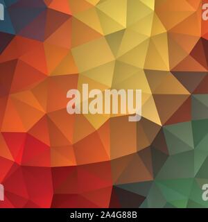 Pattern of geometric shapes. Triangles.Texture with flow of spectrum effect. Geometric background. Stock Vector