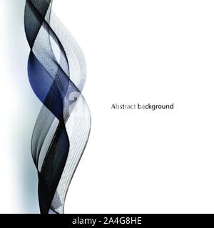 Waves gray and white abstract background.template for advertising. eps 10 Stock Vector