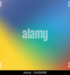 Blue-yellow bright hexagon background. flag Stock Vector