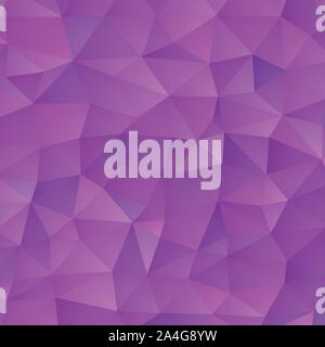 Dark purple polygonal illustration, which consist of triangles. Geometric background in Origami style with gradient. Triangular design for your busine Stock Vector