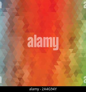 colored triangular background. polygonal style. mosaic background Stock Vector