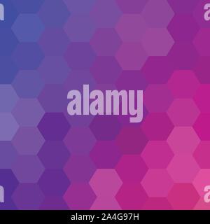 pink blue hexagons. polygonal style eps 10 Stock Vector
