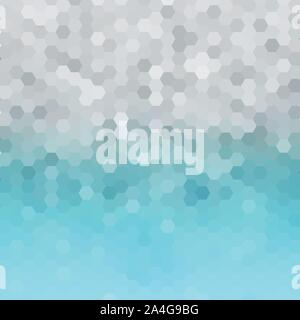 modern colorful layout. A new idea for the presentation. hex background Stock Vector
